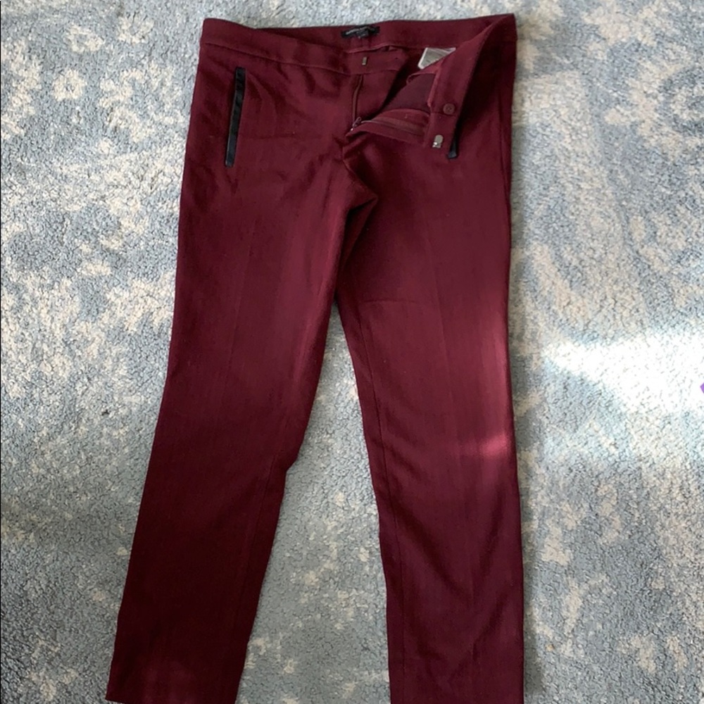 Banana Republic Sloan Women’s maroon dress pants